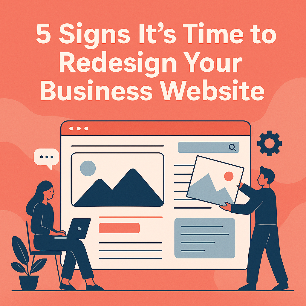 5 Signs Its Time to Redesign Your Business Website